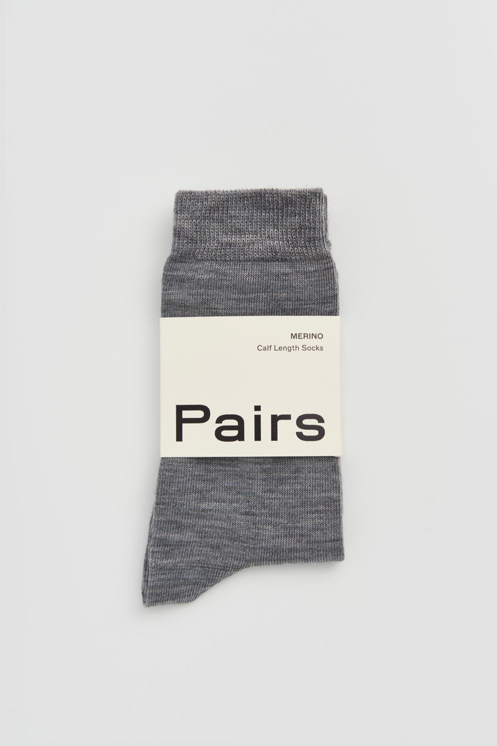 Pairs Correct Grey Merino Socks
