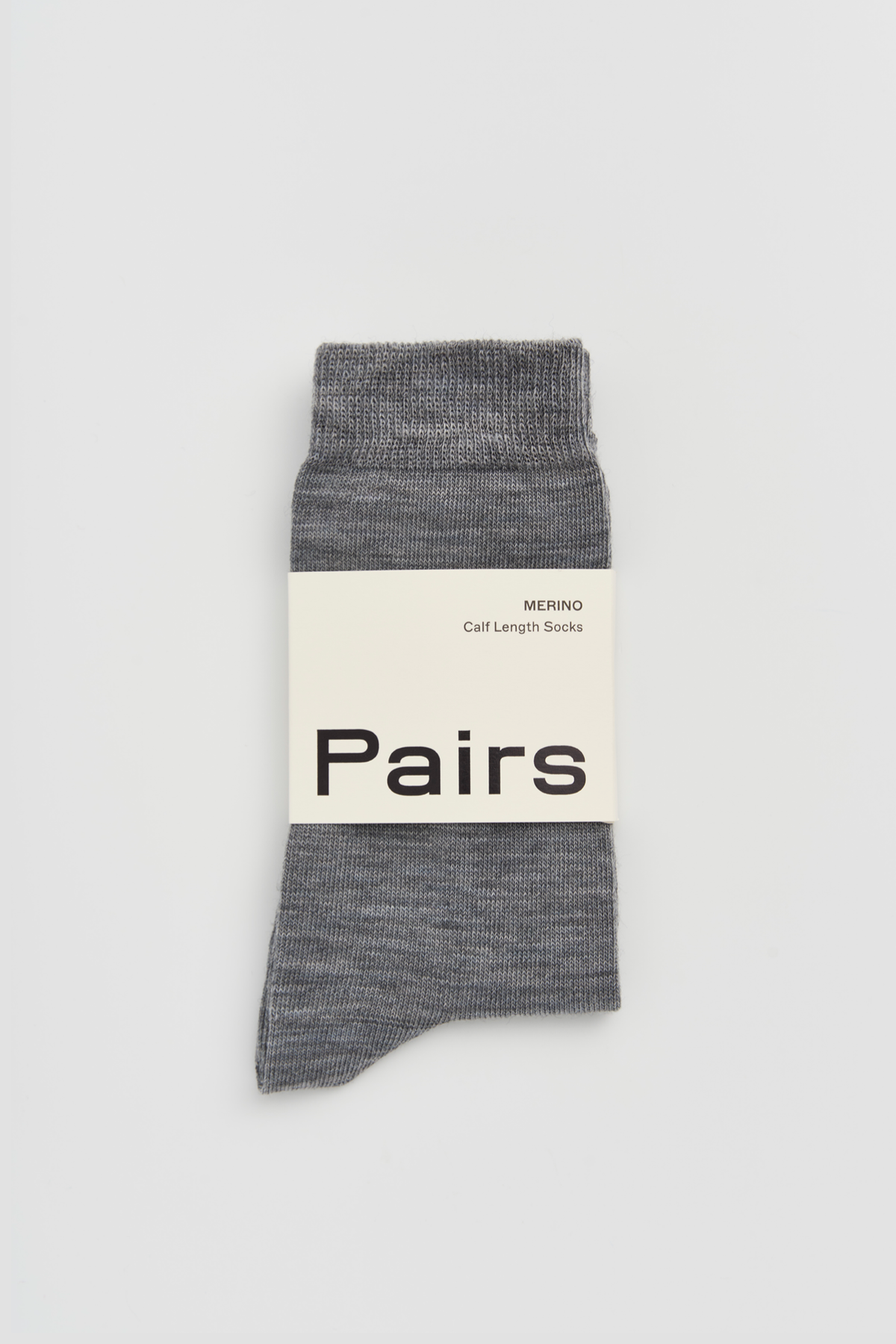 Pairs Correct Grey Merino Socks