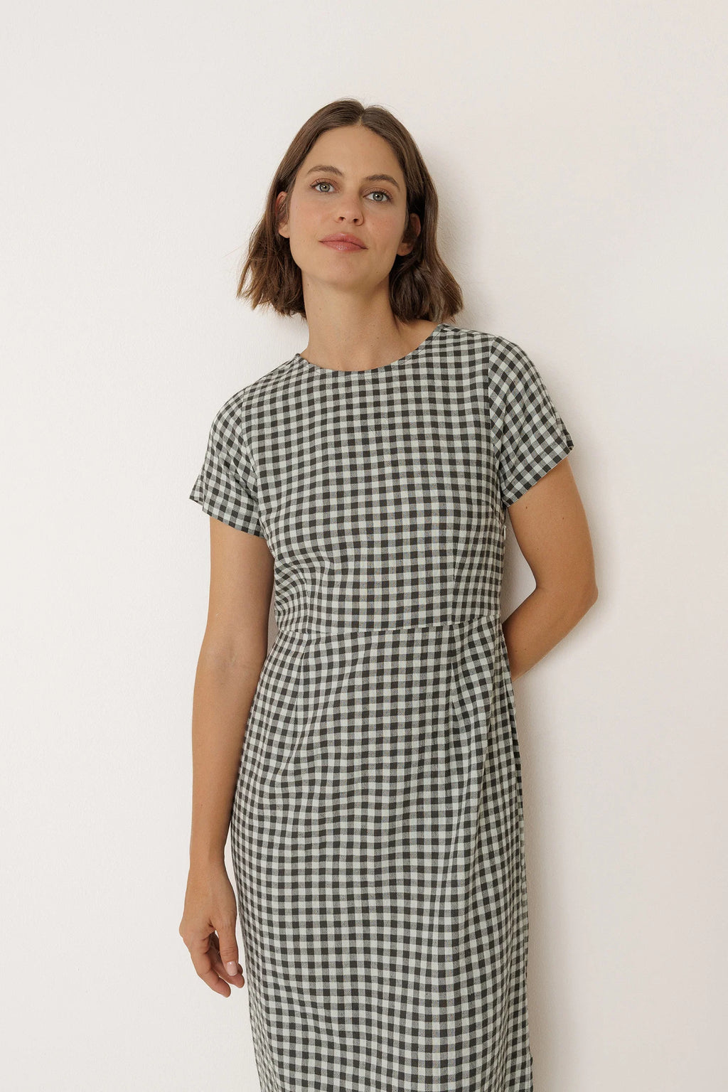 Indi and Cold Long Gingham Dress